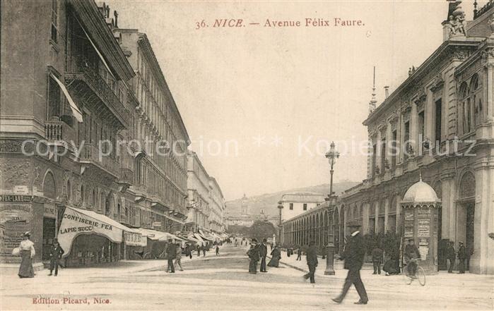 Nice Alpes Maritimes Avenue Felix Faure