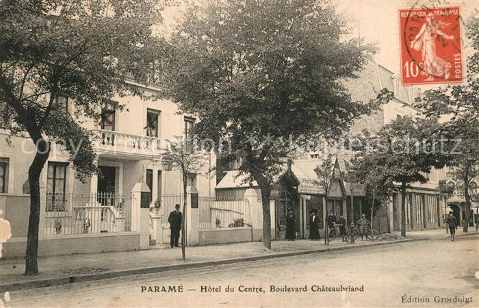 Parame Hotel du Centre Boulevard Chateaubriand