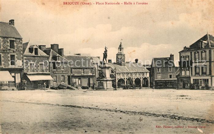 Briouze Place Nationale Halle a l'avoine