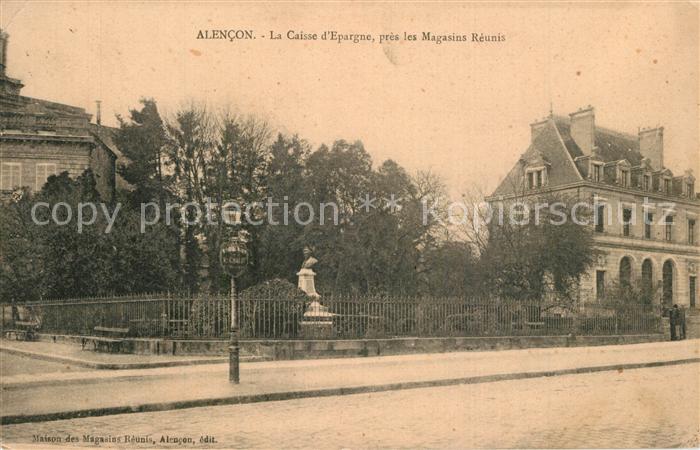 Alencon La Caisse d Epargne Magasins Reunis