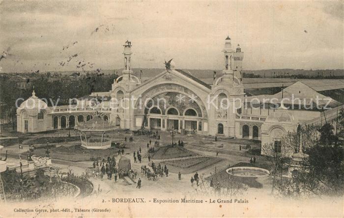 Bordeaux Exposition Maritime Grand Palais