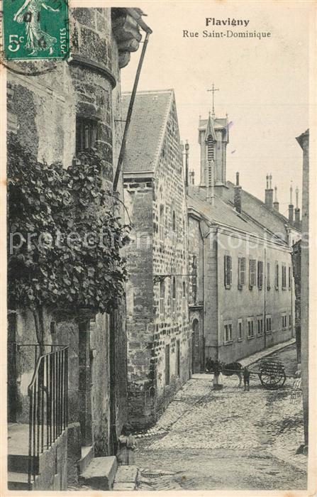 Flavigny-sur-Ozerain Rue Saint Dominique