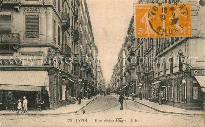 Lyon France Rue Victor Hugo