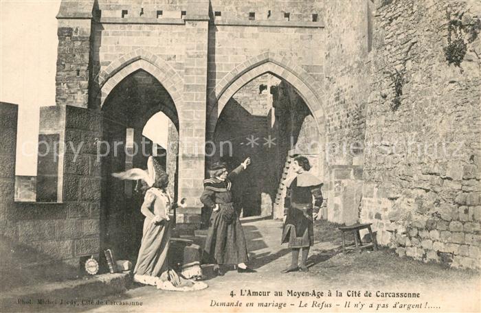Carcassonne Le Refus Demande en mariage