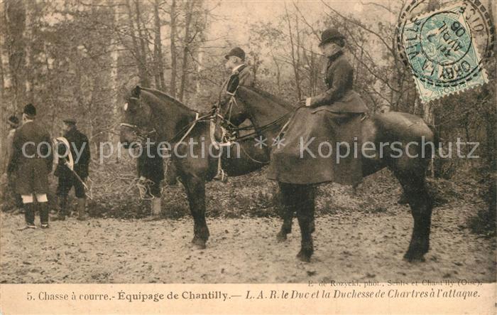 Chantilly Oise Chasse a courre Equipage