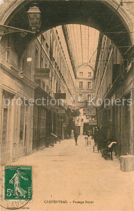 Carpentras Passage Boyer