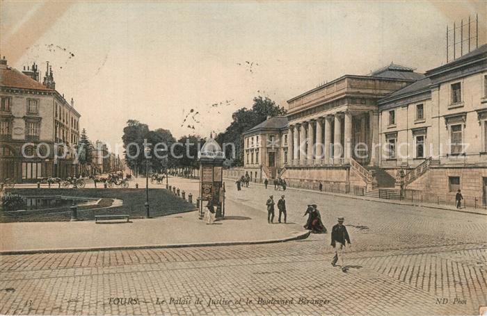 Tours Indre-et-Loire Palais de Justice Boulevard Beranger
