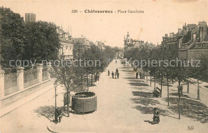 Chateauroux Indre Place Gambetta