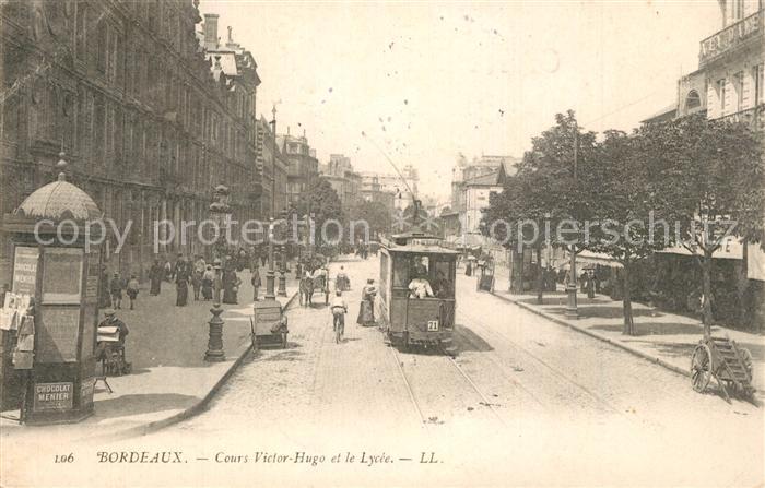 Bordeaux Cours Victor Huge Lycee