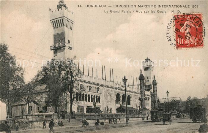 Bordeaux Exposition Maritime internationale Grand Palais