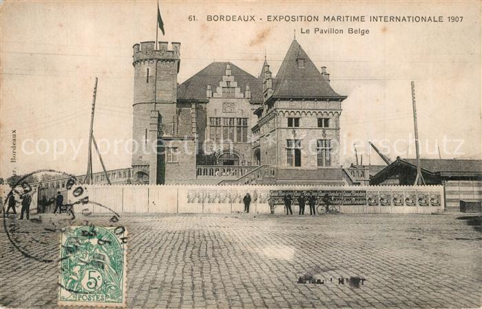 Bordeaux Exposition Maritime Internationale Pavi