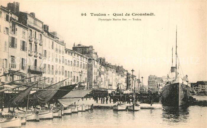 Toulon Var Quai de Cronstadt