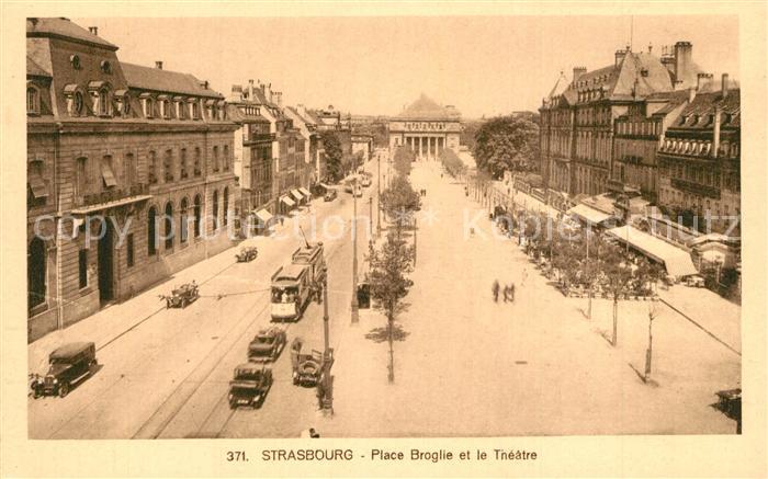 Strasbourg Alsace Place Broglie Theatre