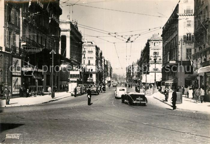 Marseille Bouches-du-Rhone La Canebiere
