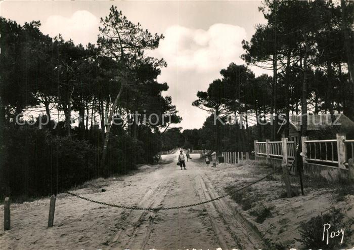 Saint-Brevin-l Ocean Loire Atlantique Avenue des Geraniums vers la mer