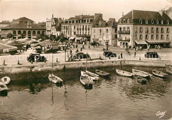 Concarneau Finistere Marche place Jean Jaures