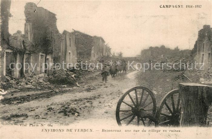 Bezonvaux Ruines Premi?re guerre mondiale
