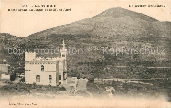 La Turbie Restaurant du Righi Mont Agel