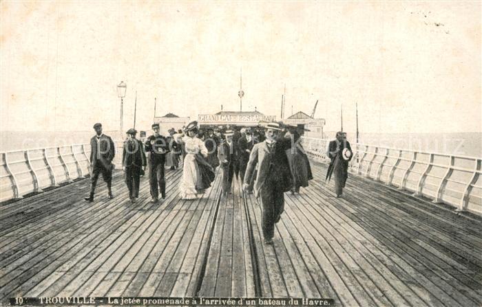 Trouville-sur-Mer Jetee Promenade Grand Cafe Restaurant