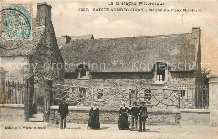 Sainte-Anne-d Auray Maison du Pieux Nicolazic