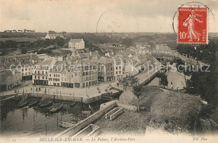 Belle-Ile-en-Mer Palais Arriere-Port