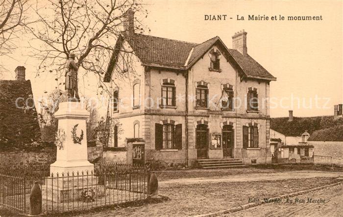 Diant Mairie Monument