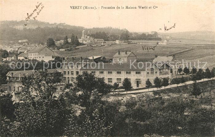 Verzy Pressoirs de la Maison Werle
