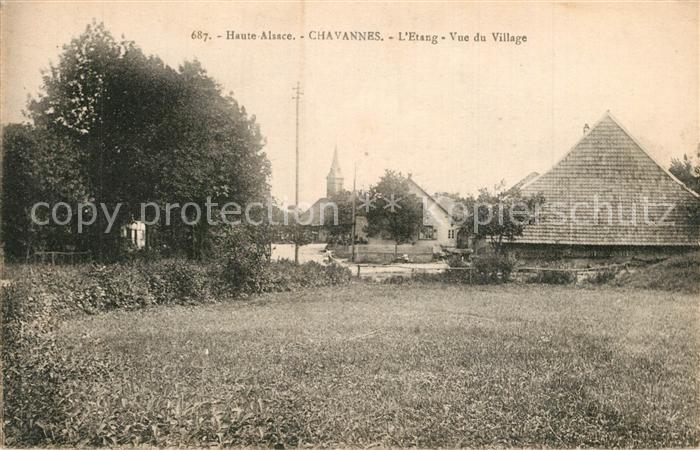 Chavannes-sur-l Etang Village