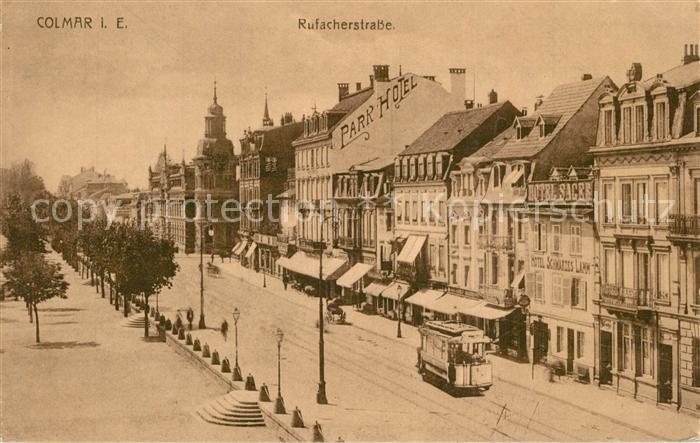 Colmar Haut Rhin Elsass Rufacherstrasse