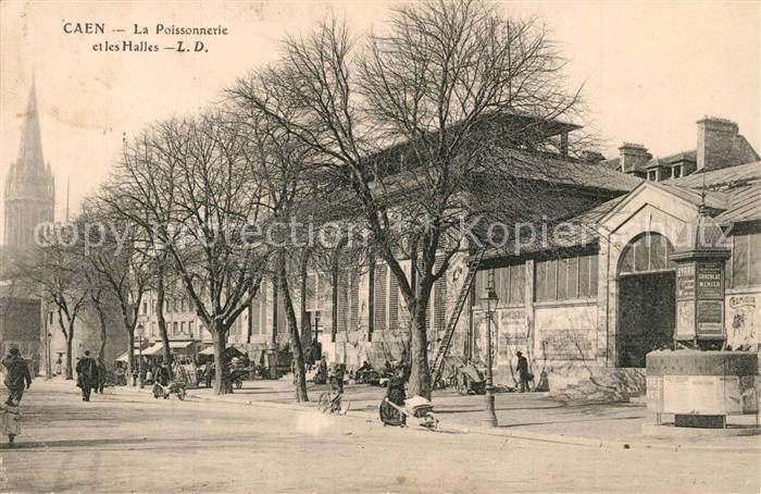 Caen Poissonnerie et les Halles