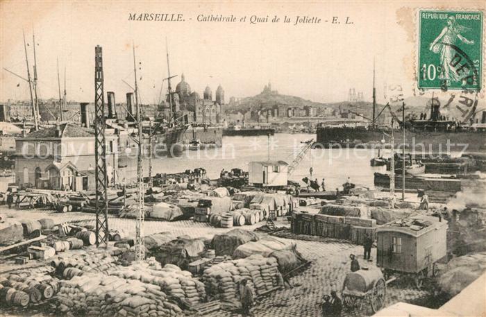 Marseille Bouches-du-Rhone Cathedrale Quai de la Joliette