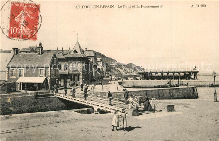 Port-en-Bessin Pont Poissonnerie