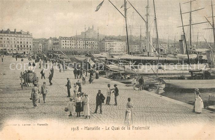 Marseille Bouches-du-Rhone Quai de la Fraternite