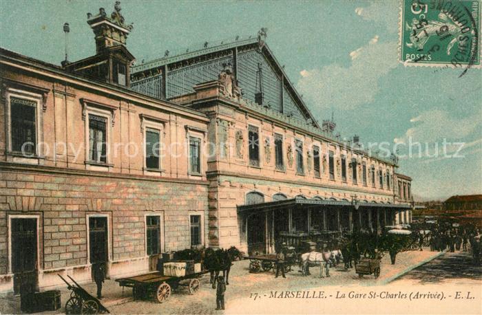 Marseille Bouches-du-Rhone Gare St-Charles