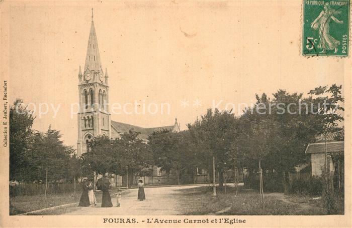 Fouras Charente-Maritime Avenue Carnot Eglise