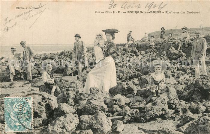 Fouras Charente-Maritime Rochers du Cadoret