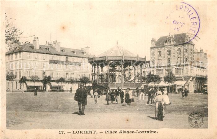 Lorient Morbihan Bretagne Place Alsace-Lorraine