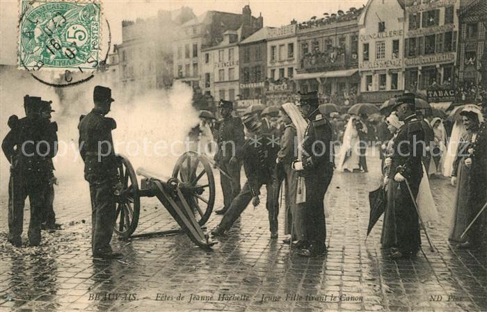 Beauvais 60 Fetes de Jeanne Hachette Jeune Fille ti