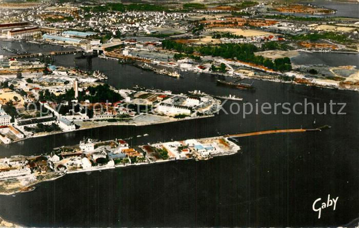 Lorient Morbihan Bretagne Entree du Port Vue Aerienne