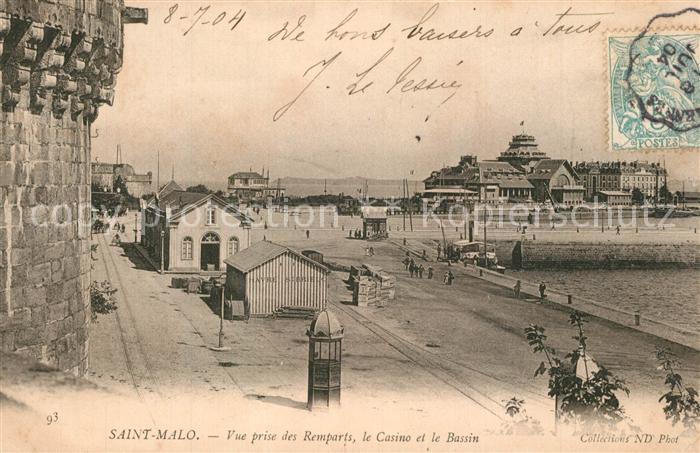 Saint-Malo 35 Remparts Casino Bassin