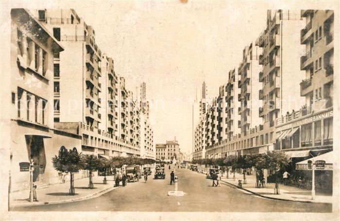 Villeurbanne Gratte-Ciel  Avenue de l Hotel-de-Ville