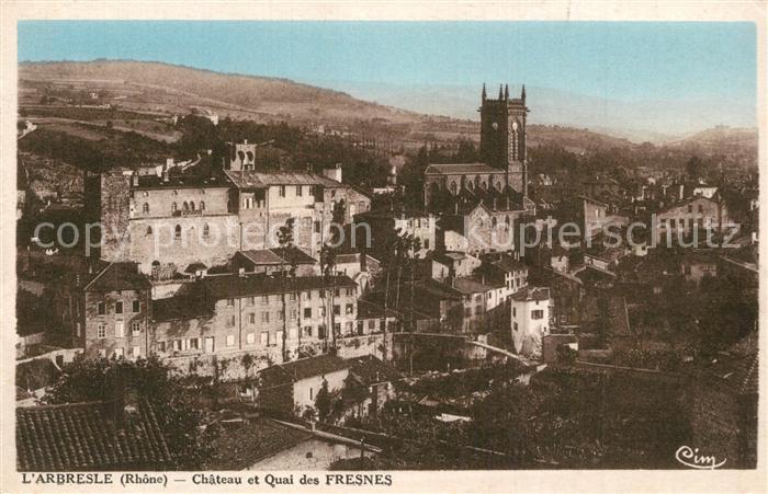 L Arbresle Chateau et Quai des Fresnes