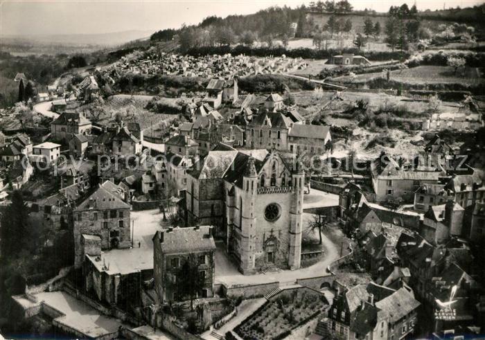 Terrasson-Lavilledieu Eglise St-Sour Vue aerienne
