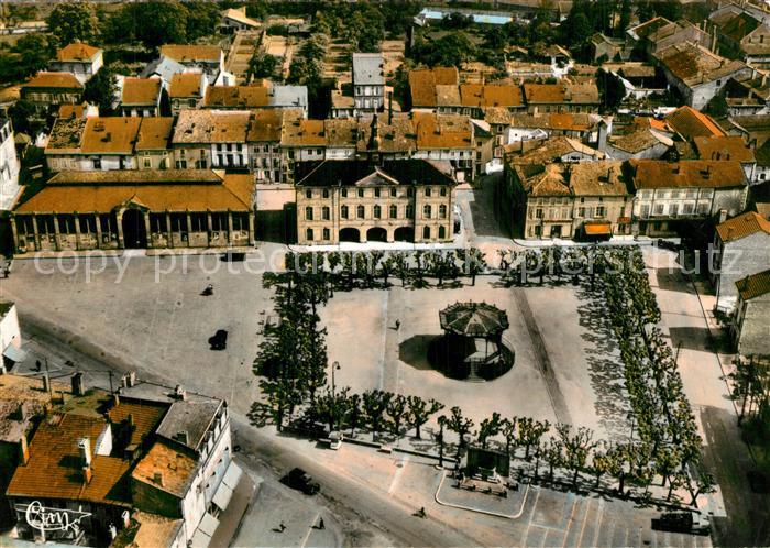 Commercy Meuse Vue Aerienne Place de l Hotel de Ville