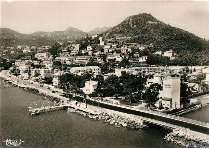 La Napoule Plage Vue aerienne Boulevard du Midi Hotels Mont St-Peyre