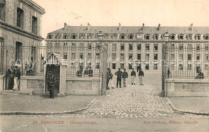 Abbeville 80 Somme Caserne Courbet