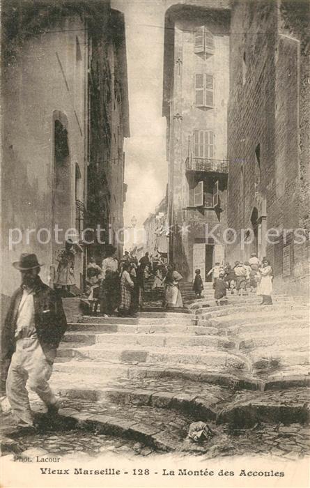 Vieux Marseille Montee des Accoules