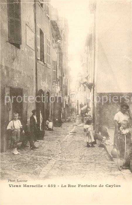 Vieux Marseille Rue Fontaine de Caylus