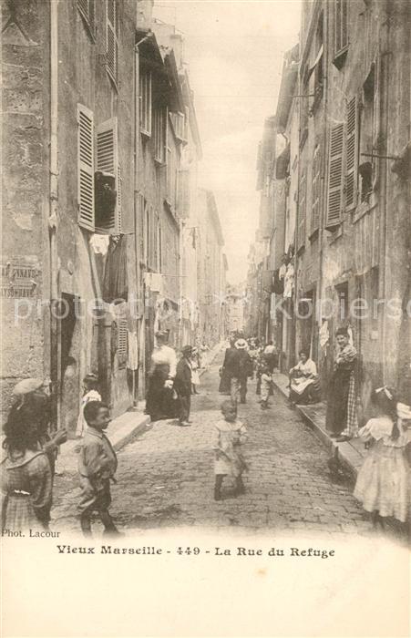Vieux Marseille Rue du Refuge