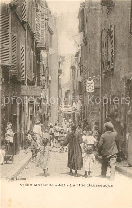 Vieux Marseille Rue Baussenque